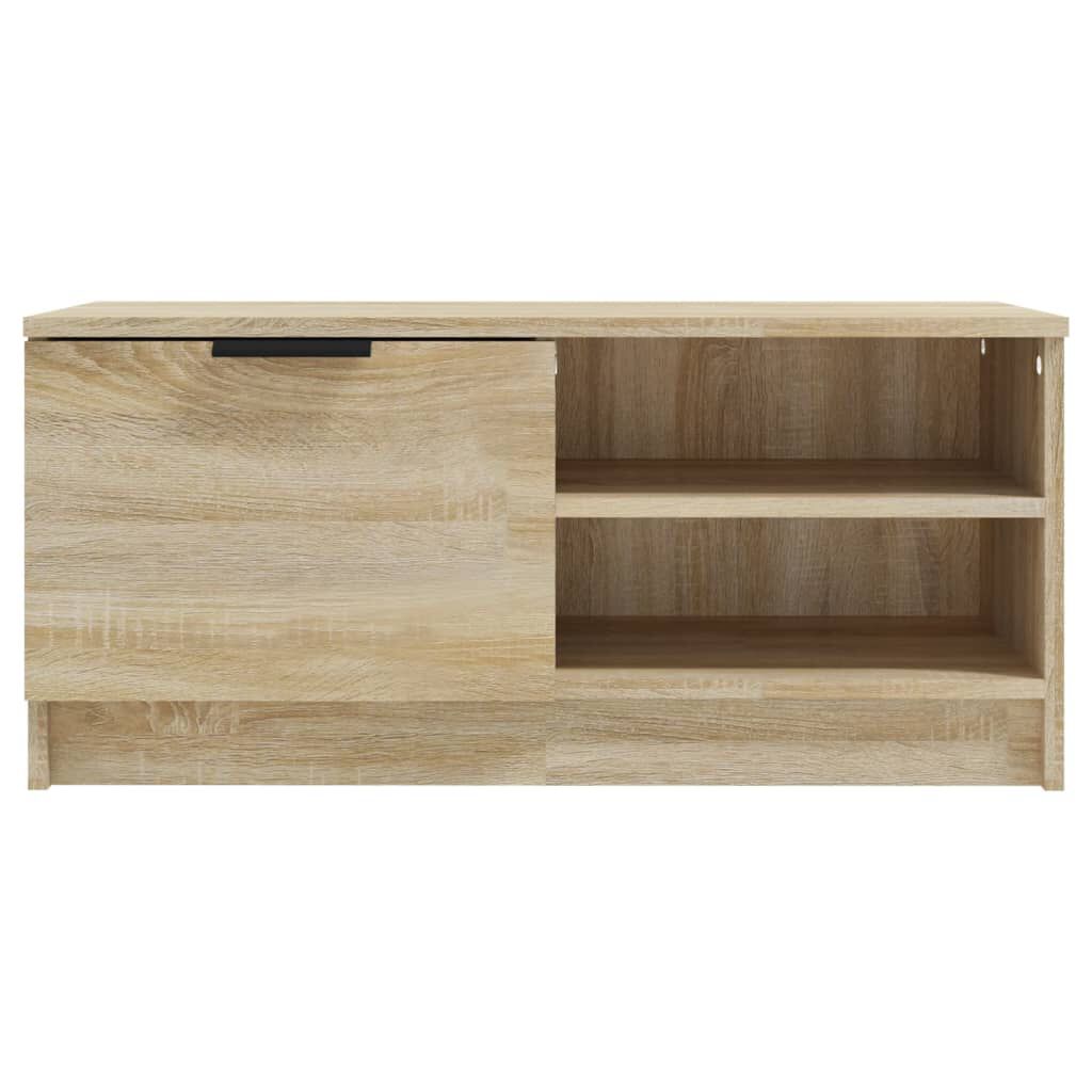 vidaXL Έπιπλα Τηλεόρασης 2 τεμ. Sonoma Δρυς 80x35x36,5 εκ. Επεξ. Ξύλο
