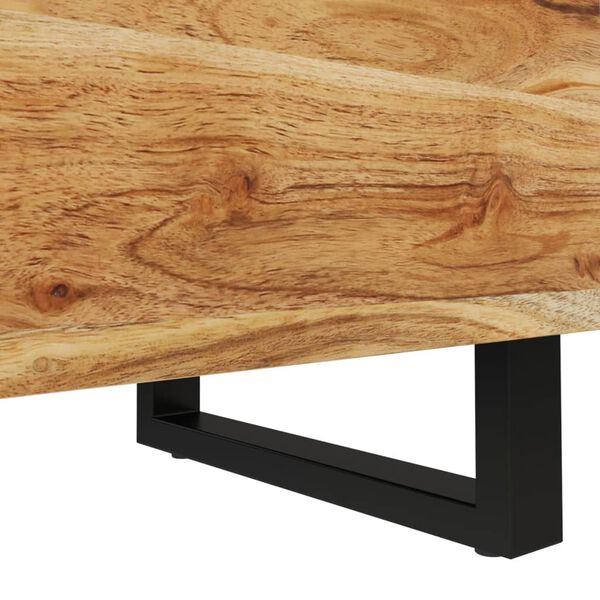 vidaXL Κομοδίνα 2 τεμ. 40 x 33 x 46 εκ. από Μασίφ Ξύλο Ακακίας