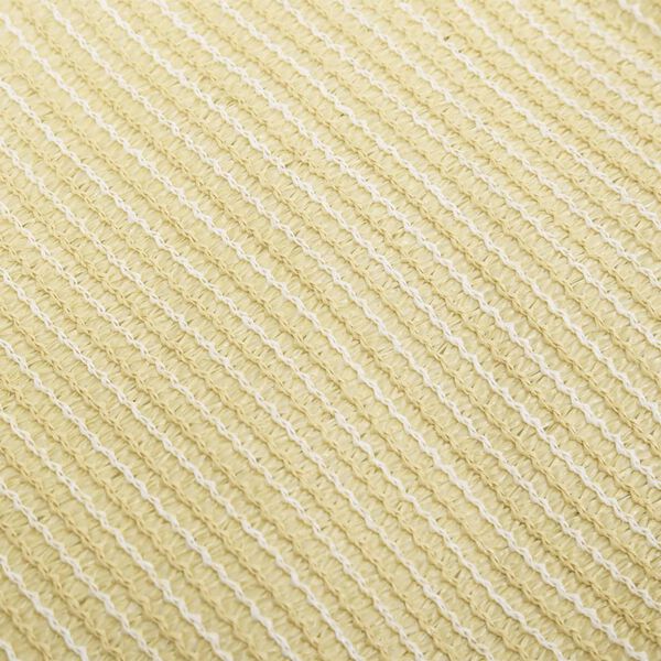 vidaXL Πανί Σκίασης Τετράγωνο Μπεζ 3,6 x 3,6 μ. από HDPE