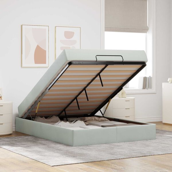 vidaXL &Sigma;&kappa;&epsilon;&lambda;&epsilon;&tau;ό&sigmaf; &kappa;&rho;&epsilon;&beta;&alpha;&tau;&iota;&omicron;ύ &mu;&epsilon; &sigma;&tau;&rho;ώ&mu;&alpha; 2 pcs &Alpha;&nu;&omicron;&iota;&chi;&tau;ό &gamma;&kappa;&rho;&iota; &Beta;&epsilon;&lambda;&omicron;ύ&delta;&omicron;