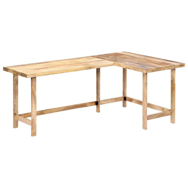 vidaXL Γραφείο 180 x 120 x 76 εκ. από Μασίφ Ξύλο Μάνγκο