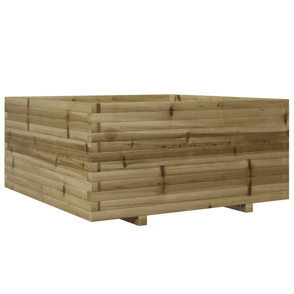 vidaXL Ζαρντινιέρα Κήπου 100x100x49,5 εκ. από Εμποτισμένο Ξύλο Πεύκου