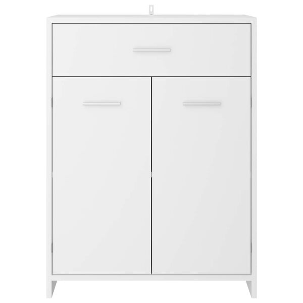 vidaXL Ντουλάπι Μπάνιου Λευκό 60 x 33 x 80 εκ. από Επεξ. Ξύλο