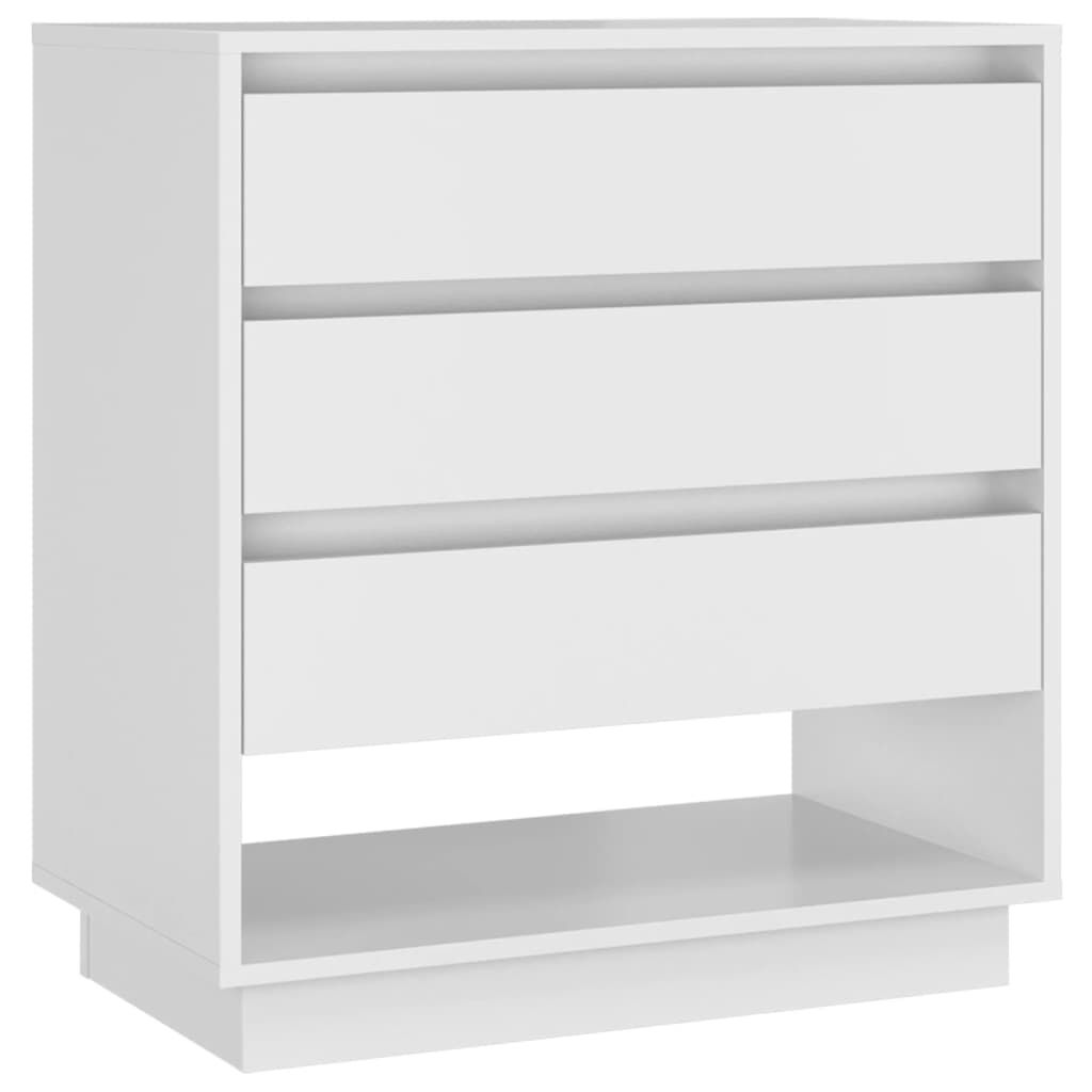 vidaXL Μπουφές Λευκός 70x41x75 εκ. από Επεξεργασμένο Ξύλο