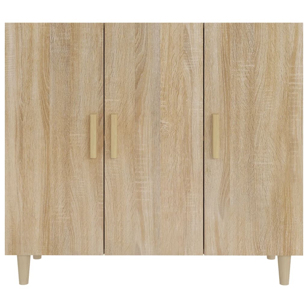 vidaXL Ντουλάπι Sonoma δρυς 90x34x80 εκ. Επεξεργασμένο Ξύλο