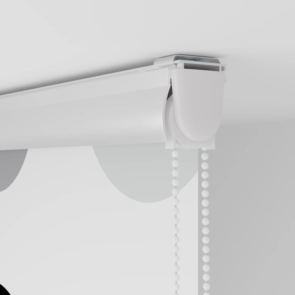vidaXL Κουρτίνα Μπάνιου Ρολό κασέτα 110x240εκ. Πλάτος υφάσματος 106εκ.