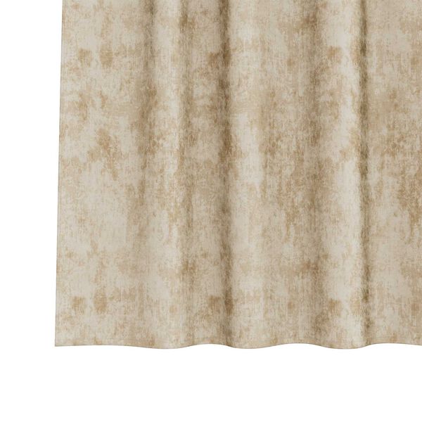 vidaXL Κουρτίνα με κουρτίνες 2 pcs Κρεμ 175 x 140 εκ. Βελούδο