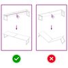 vidaXL Ράφι Τοίχου Σκούρο Καφέ 220x60x(2-4) εκ. Επεξ. Μασίφ Ξύλο Δρυός