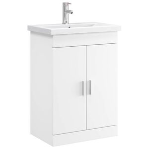 vidaXL &Sigma;&epsilon;&tau; &Epsilon;&pi;ί&pi;&lambda;&omega;&nu; &Mu;&pi;ά&nu;&iota;&omicron;&upsilon; &Lambda;&epsilon;&upsilon;&kappa;ό 61 x 40 x 84,5 &epsilon;&kappa; &Epsilon;&pi;&epsilon;&xi;&epsilon;&rho;&gamma;&alpha;&sigma;&mu;έ&nu;&omicron; &Xi;ύ&lambda;&omicron;