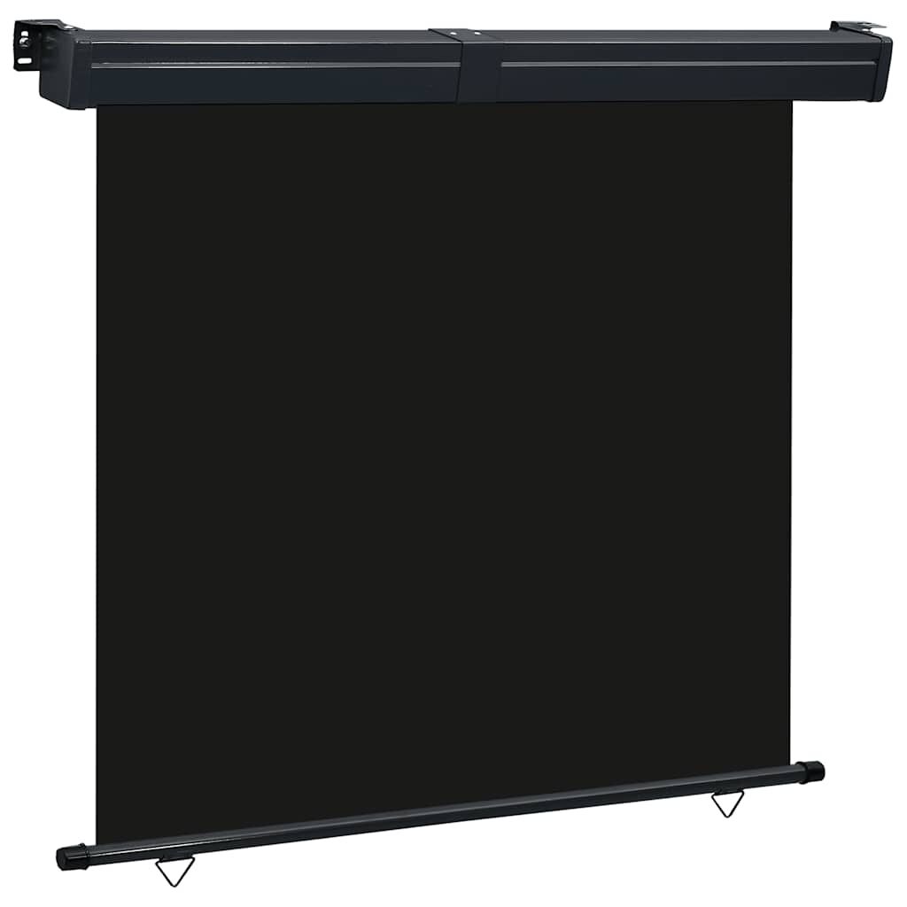 vidaXL Σκίαστρο Βεράντας Πλαϊνό Μαύρο 165 x 250 εκ.