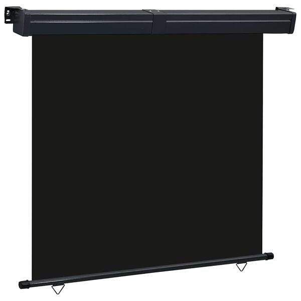 vidaXL Σκίαστρο Βεράντας Πλαϊνό Μαύρο 165 x 250 εκ.