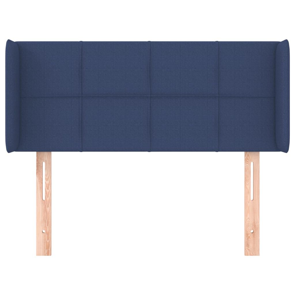 vidaXL Κεφαλάρι με Πτερύγια Μπλε 93x16x78/88 εκ. Υφασμάτινο