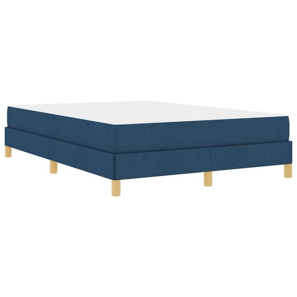 vidaXL Κρεβάτι με ελατήρια Ταμπά, Καφέ 140 x 190 cm