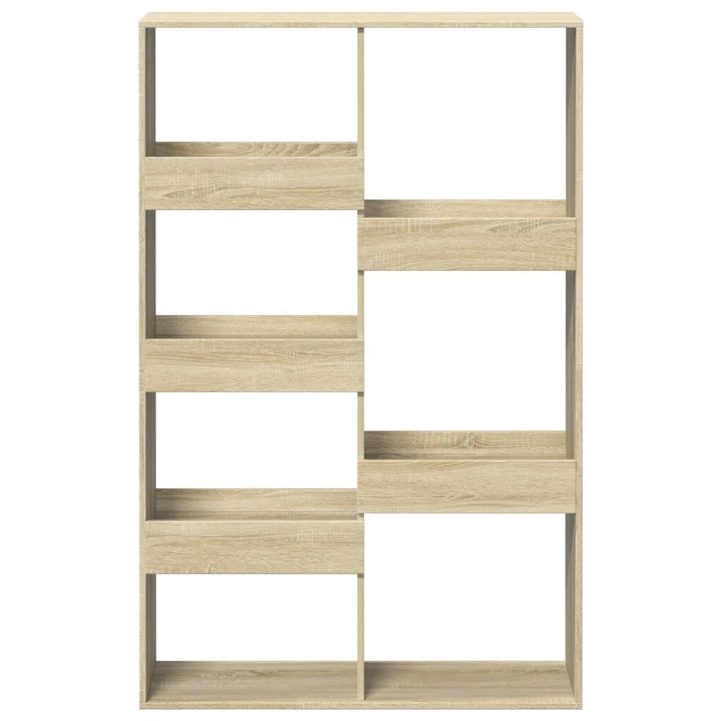 vidaXL Βιβλιοθήκη Sonoma Δρυς 100x33x155,5 εκ. από Επεξεργασμένο Ξύλο