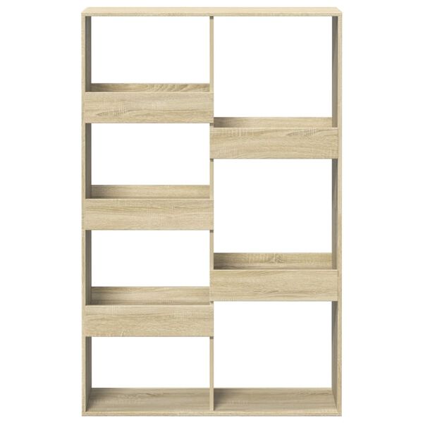 vidaXL Βιβλιοθήκη Sonoma Δρυς 100x33x155,5 εκ. από Επεξεργασμένο Ξύλο