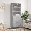 vidaXL &Nu;&tau;&omicron;&upsilon;&lambda;ά&pi;&iota; &Gamma;&kappa;&rho;&iota; &Sigma;&kappa;&upsilon;&rho;&omicron;&delta;έ&mu;&alpha;&tau;&omicron;&sigmaf; 69,5x34x180 &epsilon;&kappa;. &Epsilon;&pi;&epsilon;&xi;&epsilon;&rho;&gamma;&alpha;&sigma;&mu;έ&nu;&omicron; &Xi;ύ&lambda;&omicron;