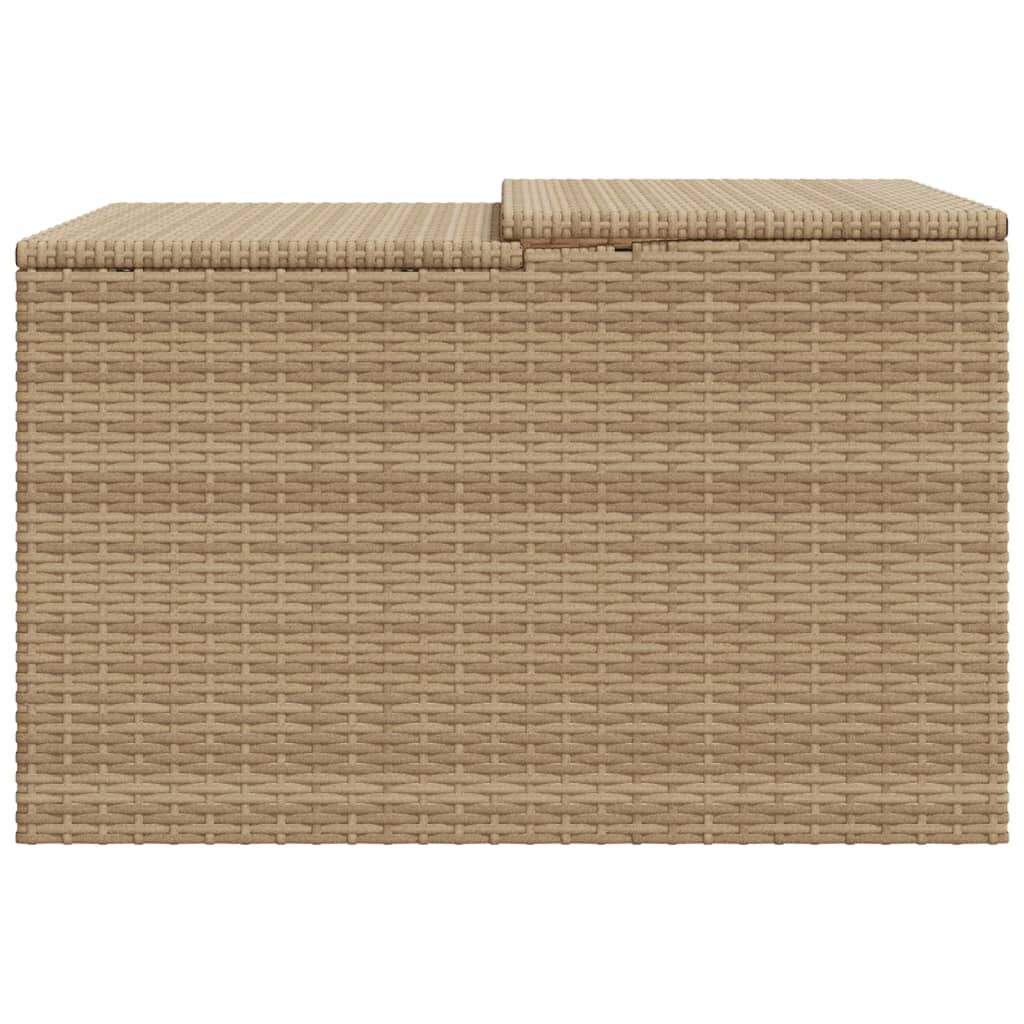 vidaXL Σκέπαστρο για Χλοοκοπτ. Ρομπότ Μπεζ 86x90x52/57 εκ. Συνθ. Ρατάν