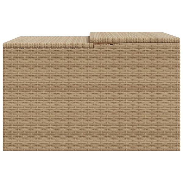 vidaXL Σκέπαστρο για Χλοοκοπτ. Ρομπότ Μπεζ 86x90x52/57 εκ. Συνθ. Ρατάν