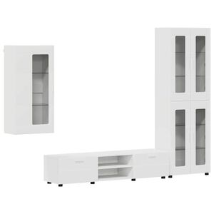 vidaXL &Sigma;&epsilon;&tau; &epsilon;&pi;ί&pi;&lambda;&omicron;&upsilon; &tau;&eta;&lambda;&epsilon;ό&rho;&alpha;&sigma;&eta;&sigmaf; FLORIN 3 pcs &Lambda;&epsilon;&upsilon;&kappa;ό &Epsilon;&pi;&epsilon;&xi;&epsilon;&rho;&gamma;&alpha;&sigma;&mu;έ&nu;&omicron; &xi;ύ&lambda;&omicron;
