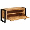 vidaXL Ντουλάπα Παπουτσιών Καφέ 90 x 38 x 45 εκ. Μασίφ ξύλο μάνγκο