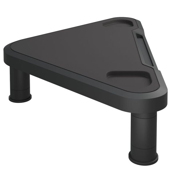 vidaXL Γωνιακή Βάση Οθόνης Μαύρη 49 x 28 x 10,5 εκ.