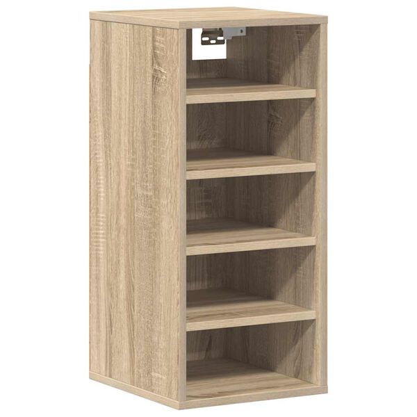vidaXL Παπουτσοθήκη Sonoma Δρυς 31,5 x 35 x 70 εκ. από Επεξ. Ξύλο