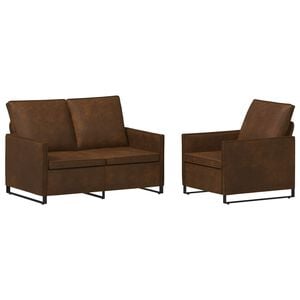 vidaXL &Sigma;&epsilon;&tau; &Kappa;&alpha;&nu;&alpha;&pi;έ 2 pcs &Kappa;&alpha;&phi;έ &Sigma;&upsilon;&nu;&theta;&epsilon;&tau;&iota;&kappa;ό &sigma;&omicron;&upsilon;έ&nu;&tau;