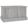 vidaXL Κουτί Αποθήκευσης Γκρι sonoma 50x30x28 εκ. Επεξεργασμένο Ξύλο