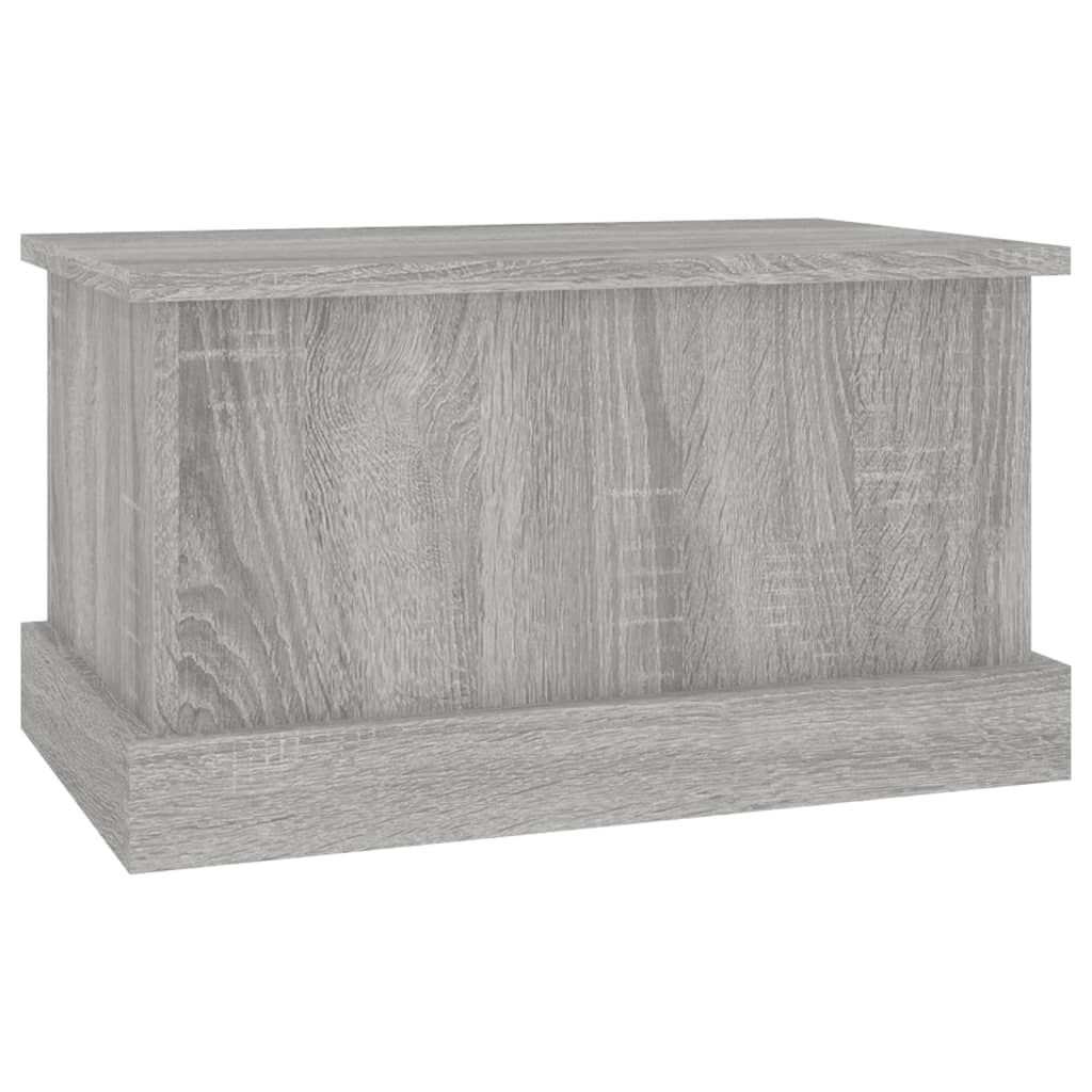 vidaXL Κουτί Αποθήκευσης Γκρι sonoma 50x30x28 εκ. Επεξεργασμένο Ξύλο