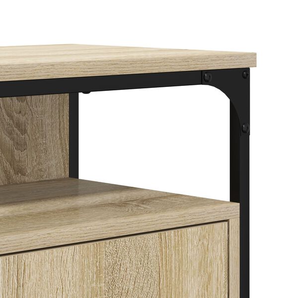 vidaXL Νιπτήρας Μπάνιου Καμπίνα Σονομά Οξιά 80x30x60 εκ Επεξεργασμένο Ξύλο