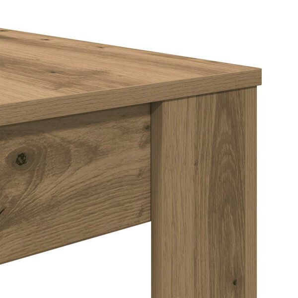 vidaXL Τραπεζαρία Αρτισιανή Δρυς 120x60x76 εκ. από Επεξεργασμένο Ξύλο
