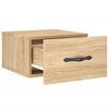 vidaXL Κομοδίνα Επιτοίχια Sonoma Δρυς 35 x 35 x 20 εκ.