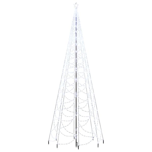 vidaXL &Chi;&rho;&iota;&sigma;&tau;&omicron;&upsilon;&gamma;&epsilon;&nu;. &Delta;έ&nu;&tau;&rho;&omicron; &Psi;&upsilon;&chi;&rho;ό &Lambda;&epsilon;&upsilon;&kappa;ό 5 &mu;. 1400 LED &mu;&epsilon; &Mu;&epsilon;&tau;&alpha;&lambda;&lambda;&iota;&kappa;ό &Sigma;&tau;ύ&lambda;&omicron;