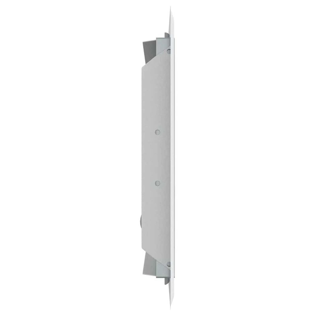vidaXL Πάνελ Πρόσβασης 2 pcs Λευκό 20 x 20 cm Ατσάλι