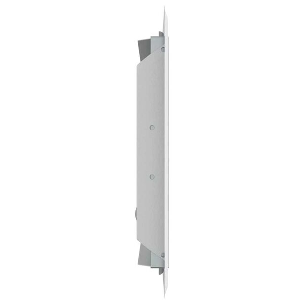 vidaXL Πάνελ Πρόσβασης 2 pcs Λευκό 20 x 20 cm Ατσάλι