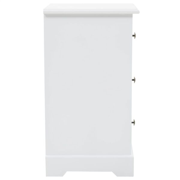 vidaXL Κομοδίνο 35 x 32 x 59 εκ. από MDF και Ξύλο Πεύκου