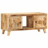 ντουλάπι τηλεόρασης vidaXL 105x46x32 cm μασίφ ξύλο ακατέργαστο μάνγκο