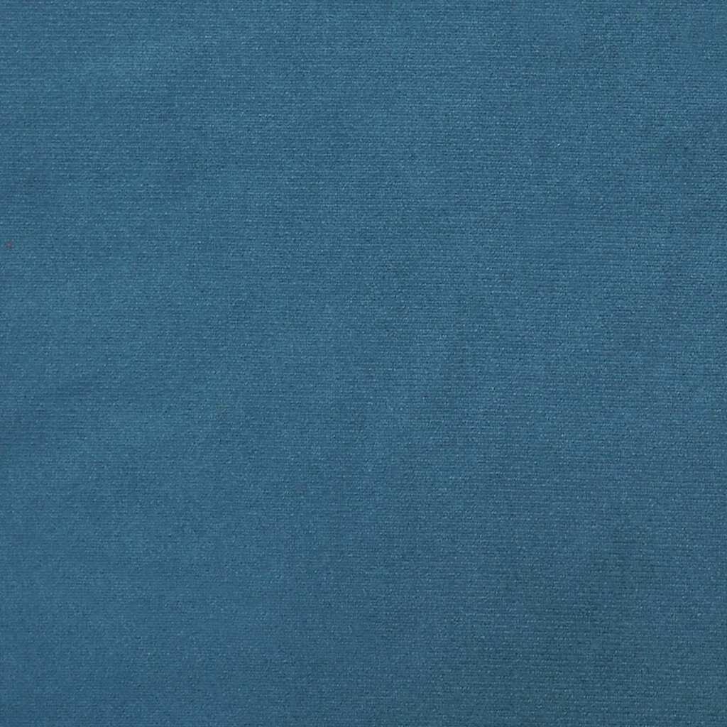 vidaXL Κρεβάτι Boxspring με Στρώμα Μπλε 180x200 εκ. Βελούδινο