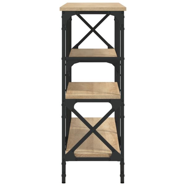 vidaXL Τραπέζι Κονσόλα Sonoma Δρυς 150 x 29 x 76,5 εκ. Επεξεργ. Ξύλο