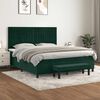 vidaXL &Kappa;&rho;&epsilon;&beta;ά&tau;&iota; Boxspring &mu;&epsilon; &Sigma;&tau;&rho;ώ&mu;&alpha; &Sigma;&kappa;&omicron;ύ&rho;&omicron; &Pi;&rho;ά&sigma;&iota;&nu;&omicron; 180x200&epsilon;&kappa;. &Beta;&epsilon;&lambda;&omicron;ύ&delta;&iota;&nu;&omicron;