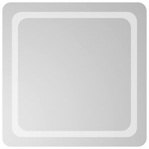 vidaXL &Kappa;&alpha;&theta;&rho;έ&phi;&tau;&eta;&sigmaf; &mu;&pi;ά&nu;&iota;&omicron;&upsilon; LED &Delta;&iota;&alpha;&phi;&alpha;&nu;έ&sigmaf; 60 x 60 cm &sigma;&kappa;&lambda;&eta;&rho;&upsilon;&mu;έ&nu;&omicron; &gamma;&upsilon;&alpha;&lambda;ί