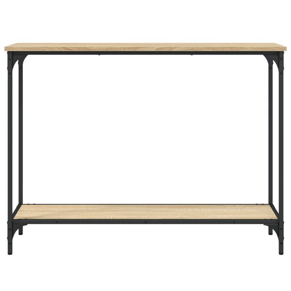 vidaXL Τραπέζι Κονσόλα Sonoma Δρυς 101x30,5x75 εκ. Επεξεργασμένο Ξύλο
