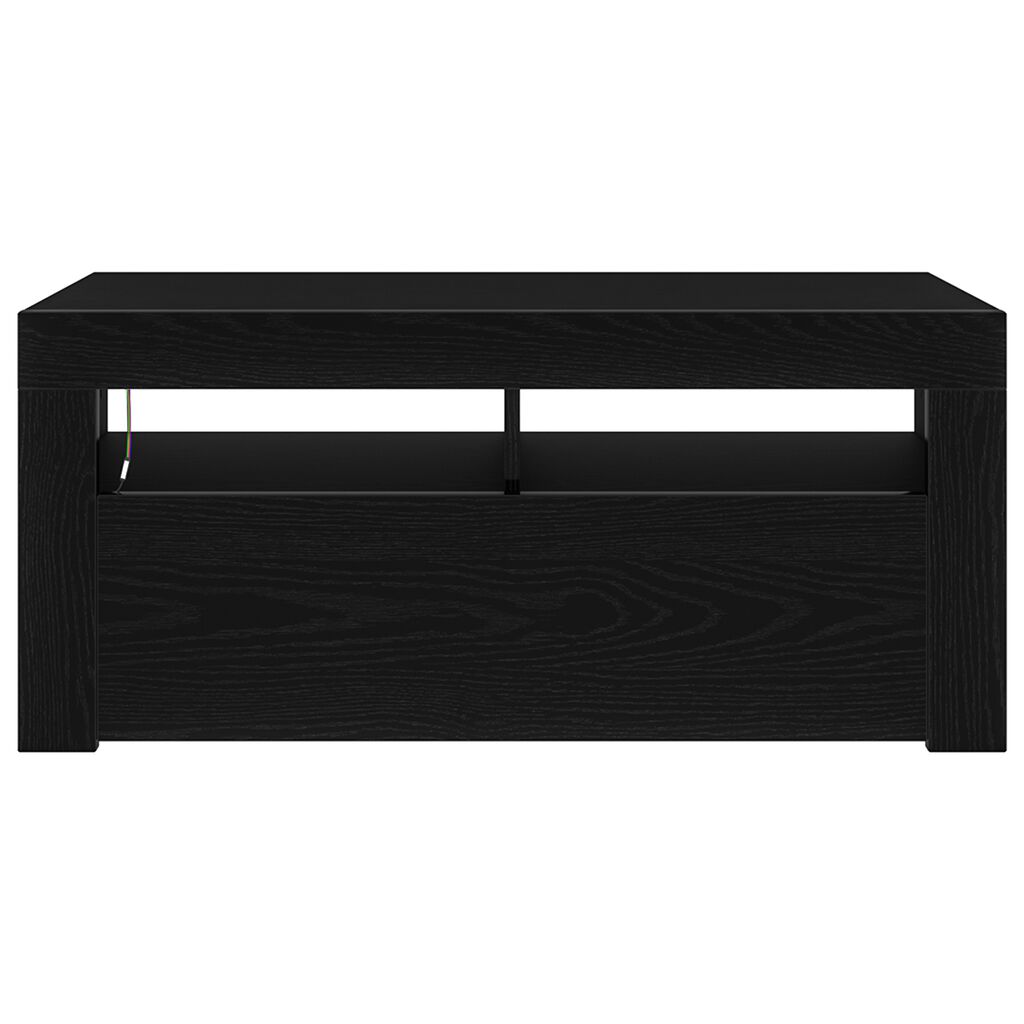 vidaXL Ντουλάπι TV Μαύρο 90 x 35 x 40 εκ. Επεξεργασμένο ξύλο