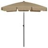 vidaXL &Omicron;&mu;&pi;&rho;έ&lambda;&alpha; &Theta;&alpha;&lambda;ά&sigma;&sigma;&eta;&sigmaf; Taupe 200 x 125 &epsilon;&kappa;.