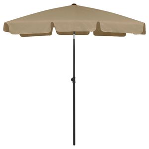 vidaXL &Omicron;&mu;&pi;&rho;έ&lambda;&alpha; &Theta;&alpha;&lambda;ά&sigma;&sigma;&eta;&sigmaf; Taupe 200 x 125 &epsilon;&kappa;.