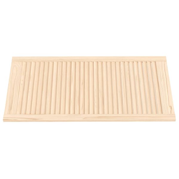 vidaXL Πορτάκια με Περσίδες 4 Τεμ. 99,3x49,4 εκ. από Μασίφ Ξύλο Πεύκου