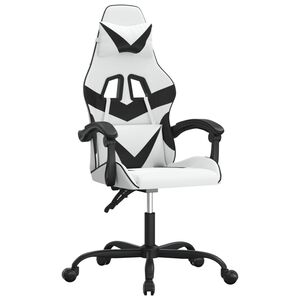 vidaXL &Kappa;&alpha;&rho;έ&kappa;&lambda;&alpha; Gaming &Pi;&epsilon;&rho;&iota;&sigma;&tau;&rho;&epsilon;&phi;ό&mu;&epsilon;&nu;&eta; &Lambda;&epsilon;&upsilon;&kappa;ή/&Mu;&alpha;ύ&rho;&eta; &alpha;&pi;ό &Sigma;&upsilon;&nu;&theta;&epsilon;&tau;&iota;&kappa;ό &Delta;έ&rho;&mu;&alpha;