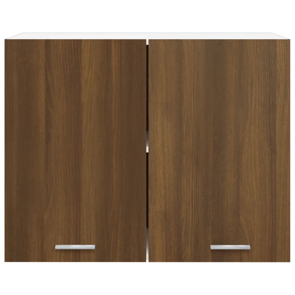 vidaXL Ντουλάπι Κρεμαστό Lyon Καφέ Δρυς 80x31x60εκ. Επεξεργασμένο Ξύλο