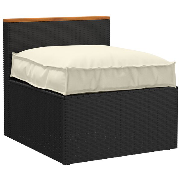 vidaXL Μαξιλάρι παλέτας για κάθισμα Κρεμ 70 x 70 x 12 cm Ύφασμα Oxford