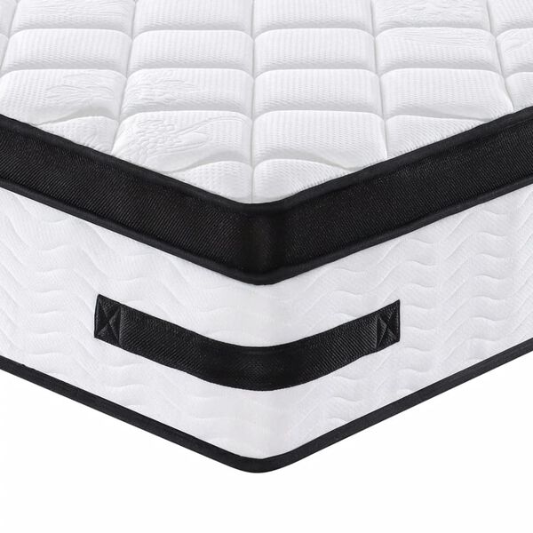vidaXL Στρώμα με Pocket Springs Μεσαία Plus Σκληρότητα 70x200 εκ.
